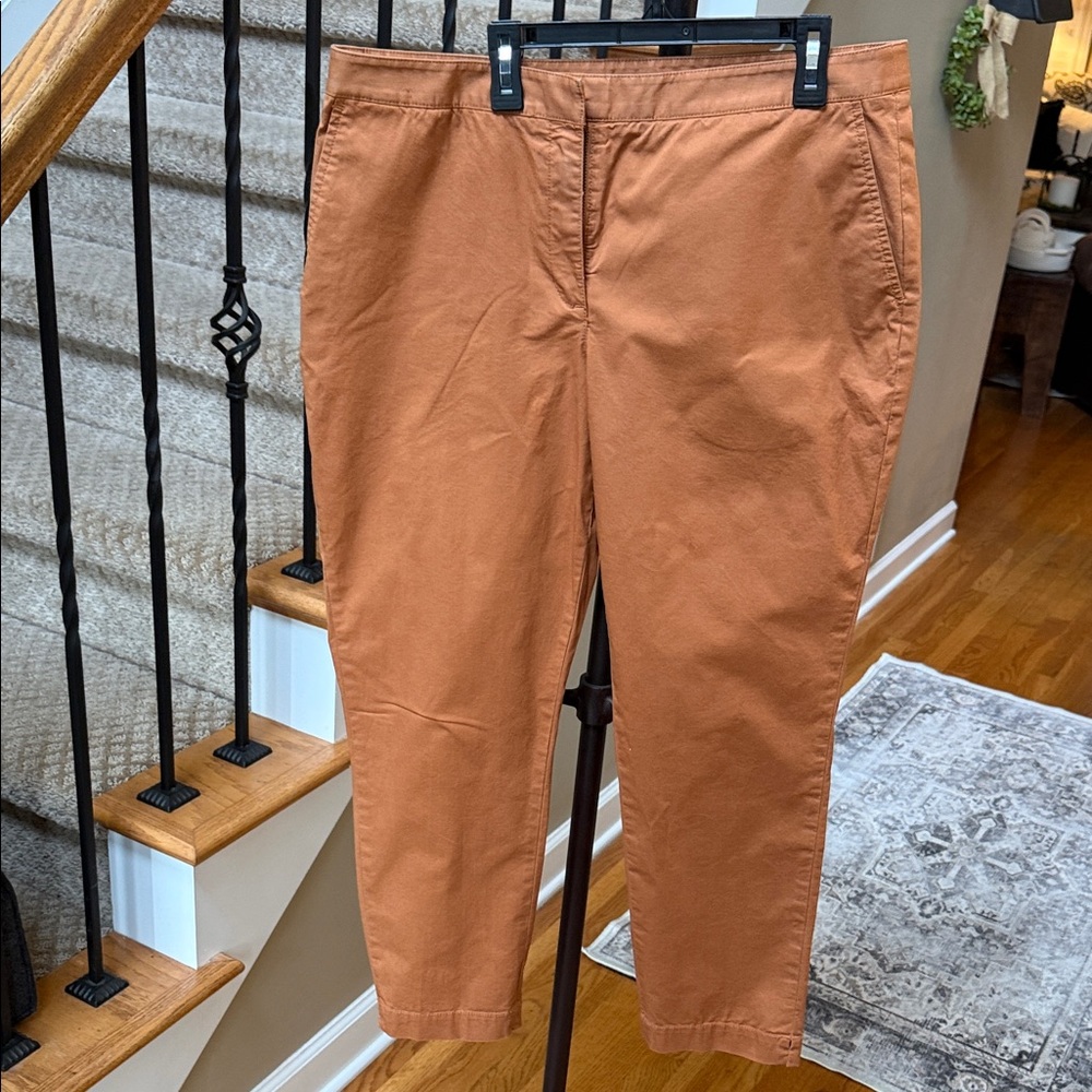 Daniel Cremieux Women's Rust Chinos